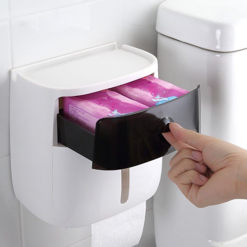 Distributeur Papier toilette avec rangement