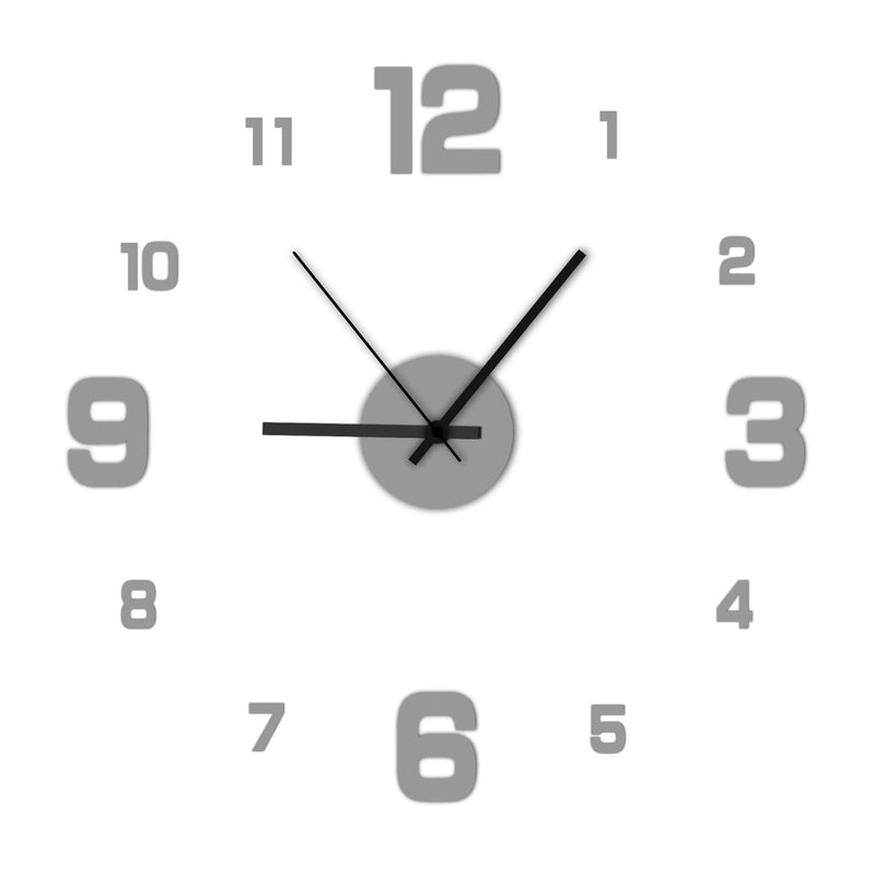 Horloge stickers minimaliste