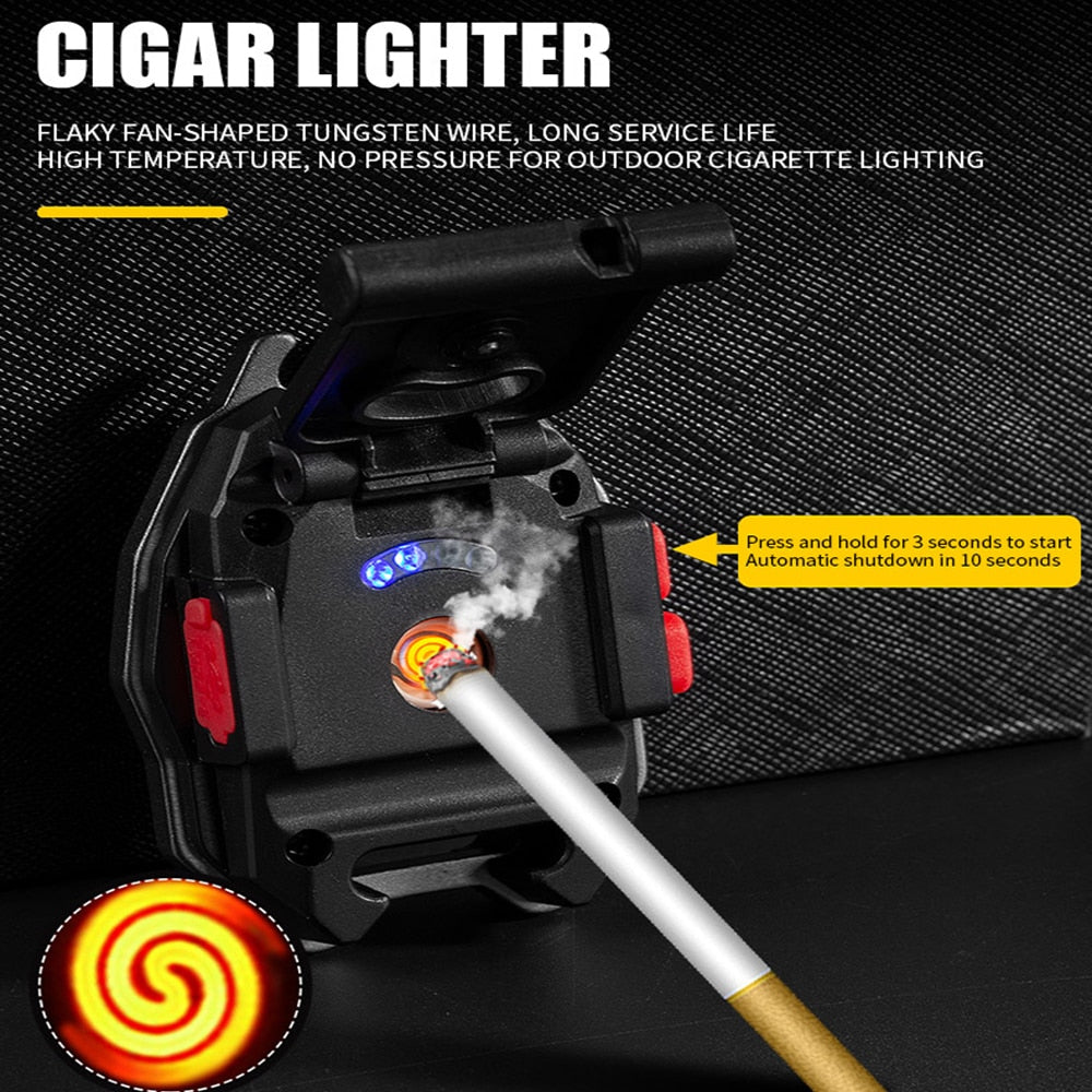 Mini lampe de poche et briquet rechargeable USB