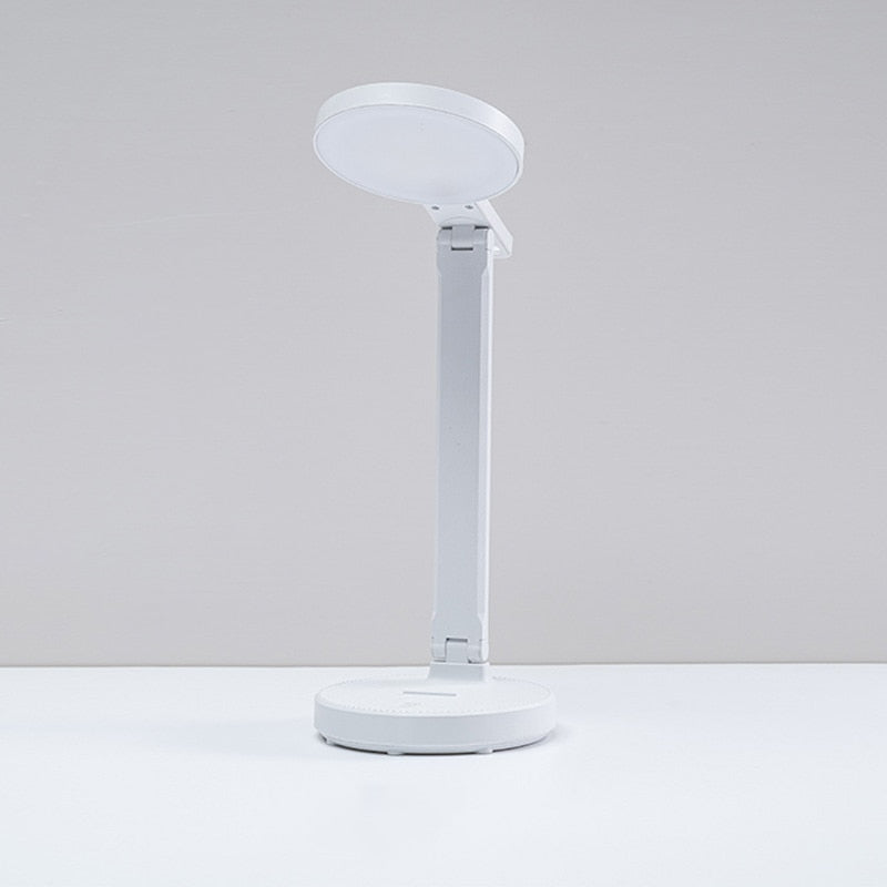 Lampe de bureau LED sans-fil - Support smartphone intégré