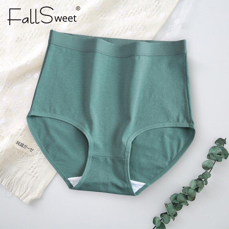Lot de 2 Culottes taille haute en coton