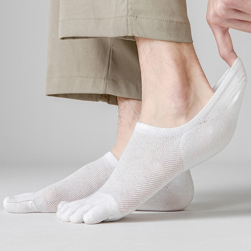 6x Paire de chaussettes respirantes en coton anti-friction