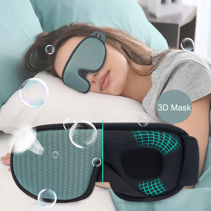 Masque de sommeil 100% occultant - Confortable et respirant