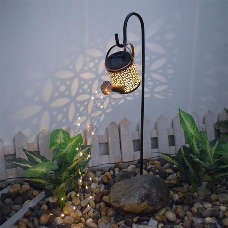 Lampe arrosoir solaire