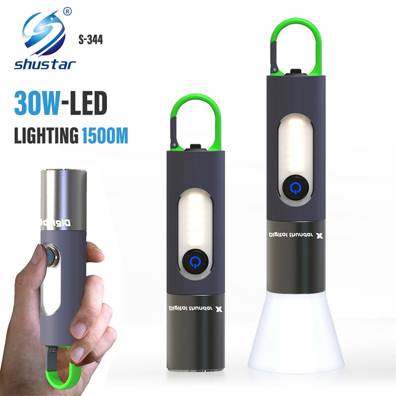 Lampe de poche LED Zoomable