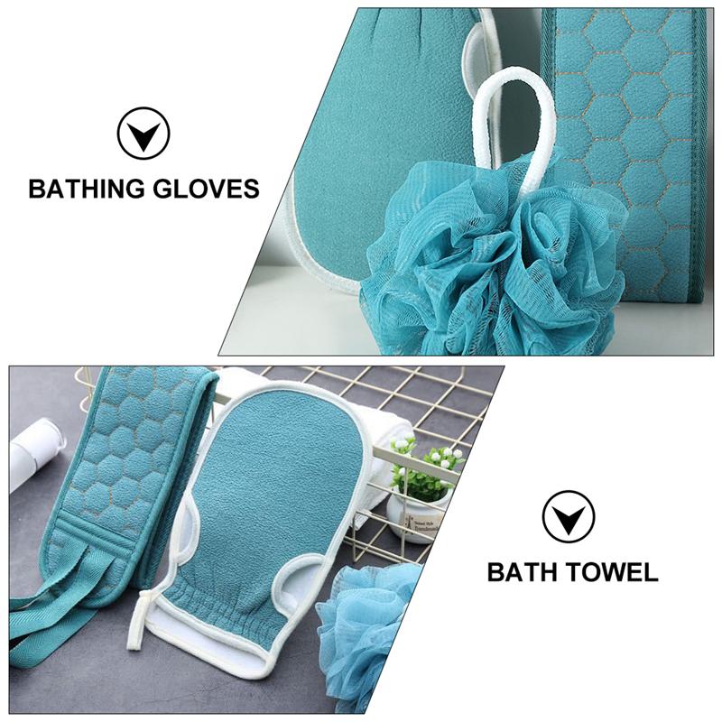 Kit de bain complet exfloliant