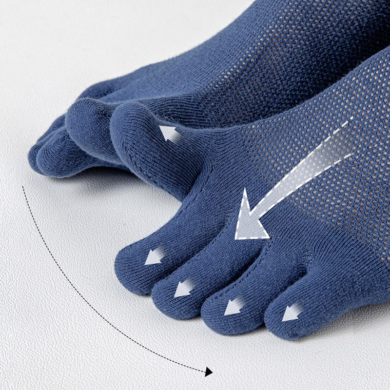 6x Paire de chaussettes respirantes en coton anti-friction