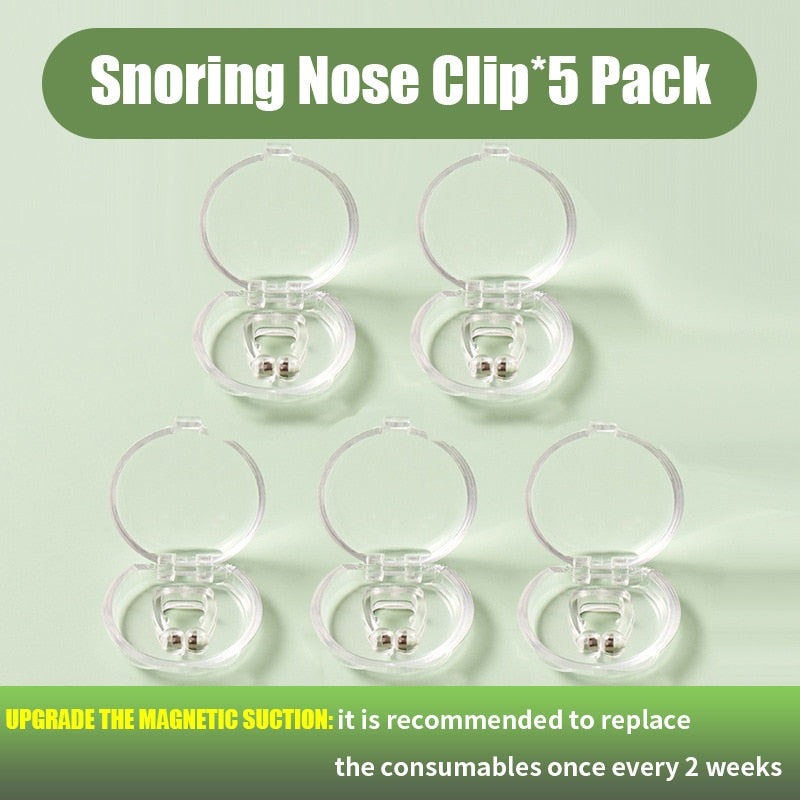 5x Clips nasal anti-ronflement