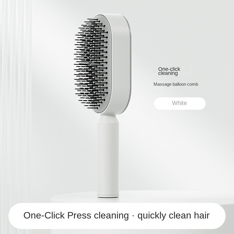 SoftBrush - La brosse à cheveux autonettoyante & saine pour vos cheveux