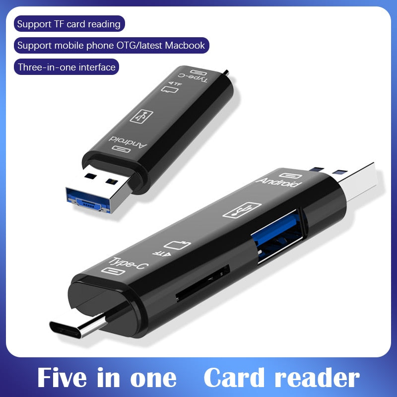 Lecteur USB et carte SD universel