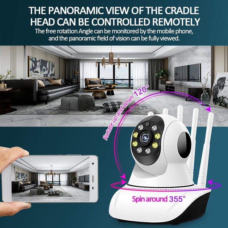 Caméra de surveillance intérieure WIFI - Haute définition