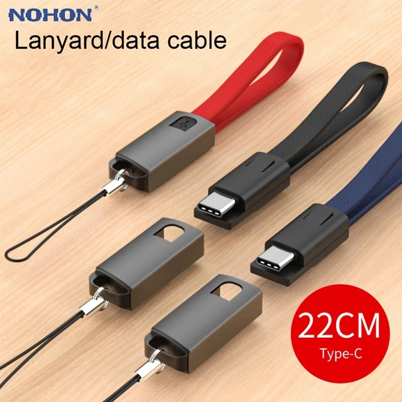 2x Câbles porte clé - USB to Type C